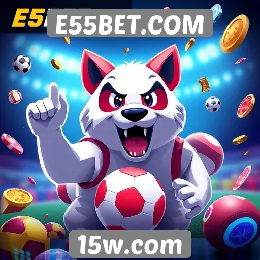 Diversidade de jogos disponíveis em E55BET.COM